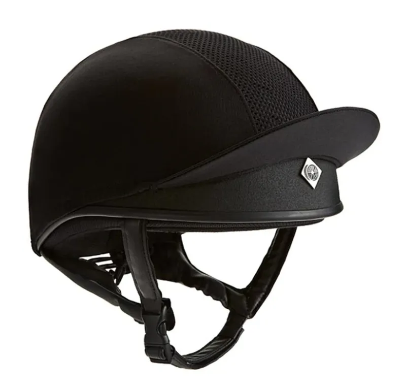 Charles Owen Pro II Plus Jockey Skull in Black